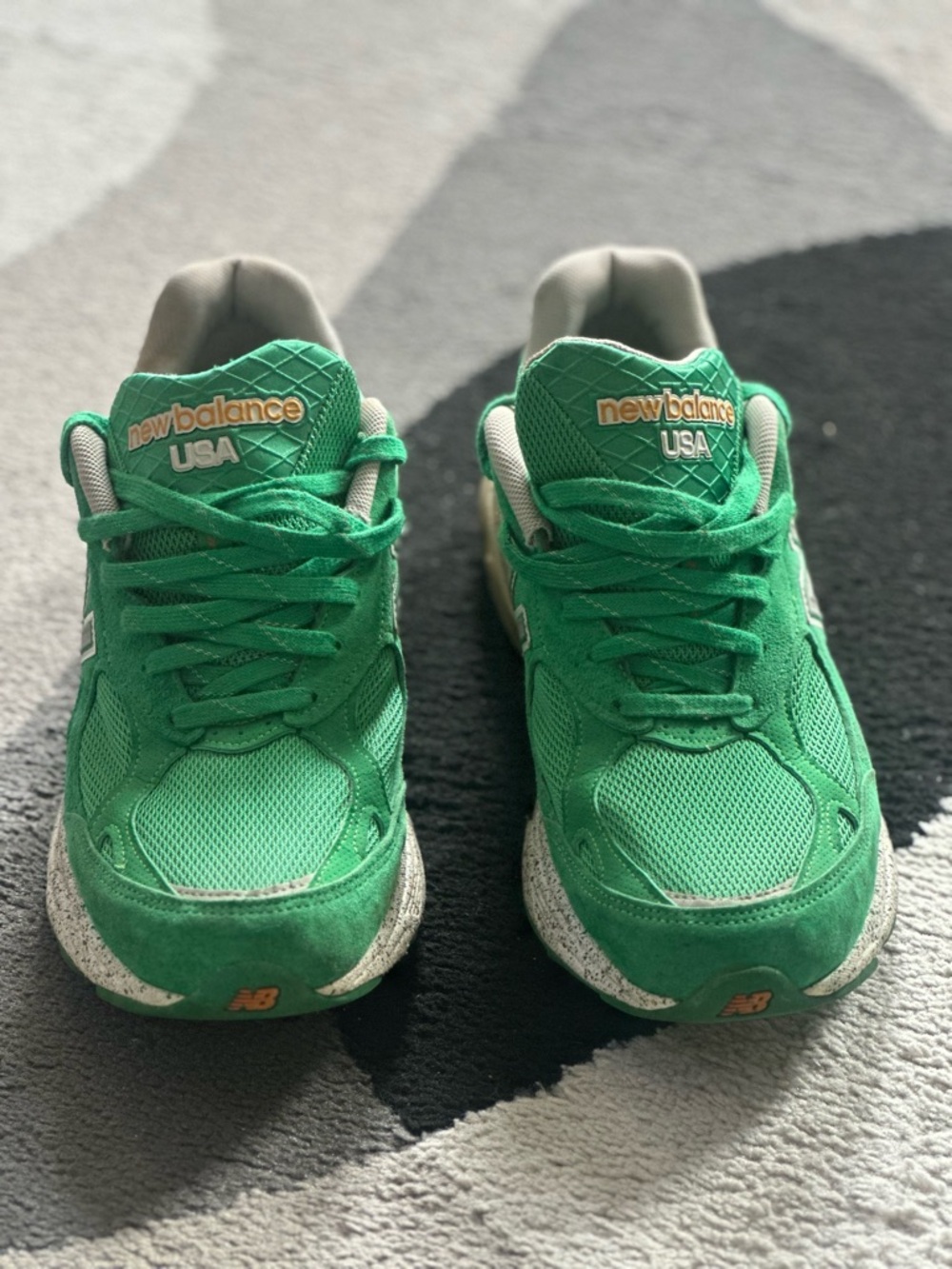 New Balance Green USA Sneakers